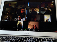 St Columba's High Gourock Martin Compston video chat